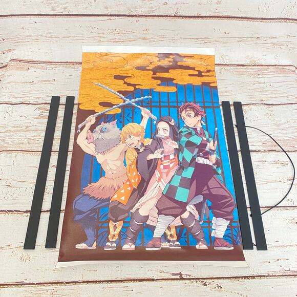DEMON SLAYER Kimetsu No Yaiba Anime Wall Scroll Poster - Picture 6 of 11